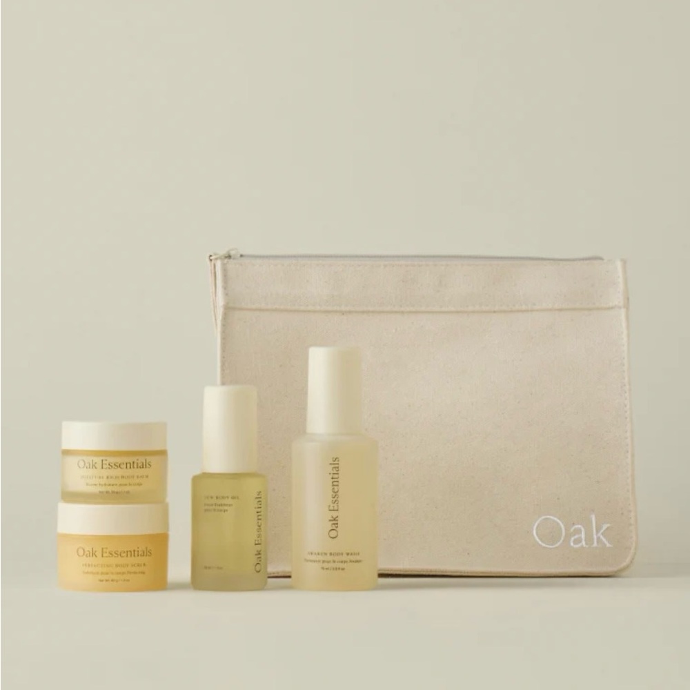 Oak Essentials Travel Body Discovery Set